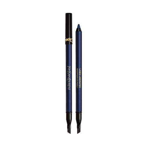 ysl blue eyeliner|YSL lines liberated eyeliner.